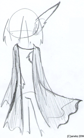 Wearing Cattail's trenchcoat, because why not